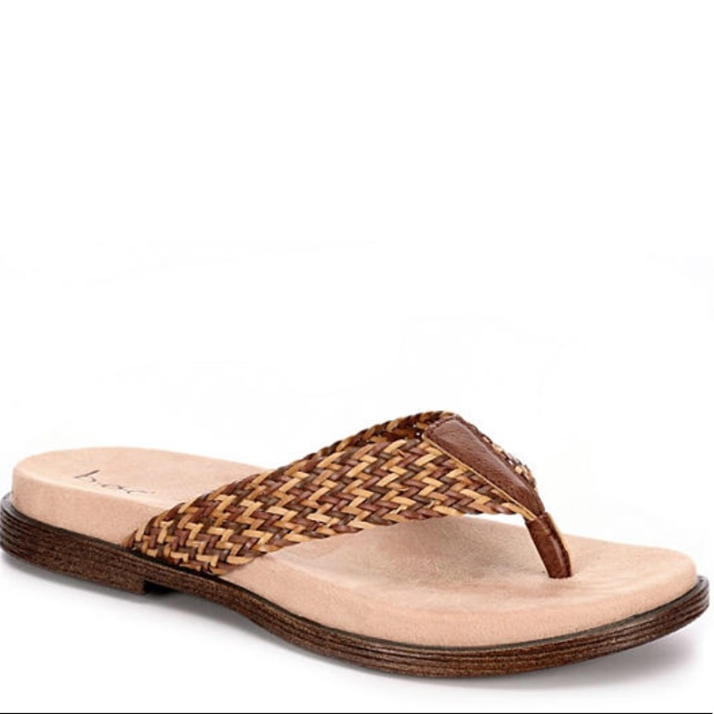BOC Woven Straps Sandals. NWOT